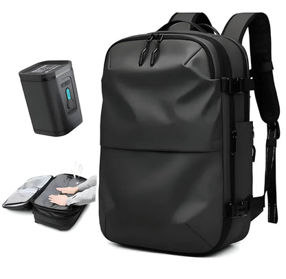 Airbag Lite - Matt Black - with Air Pump - PackLite Gear - backpack